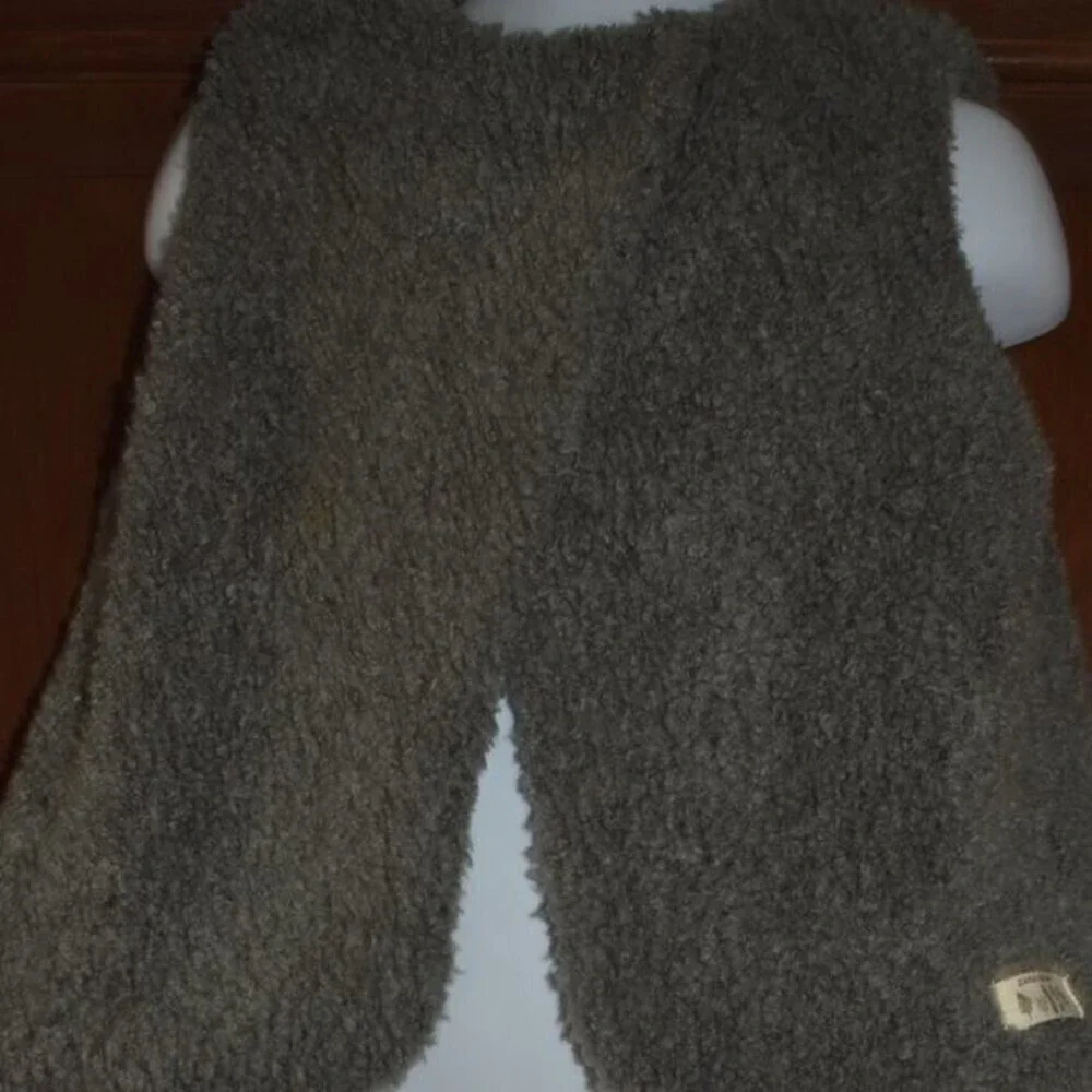 Zara Baby Vest  2-3 Years Gray Fluffy